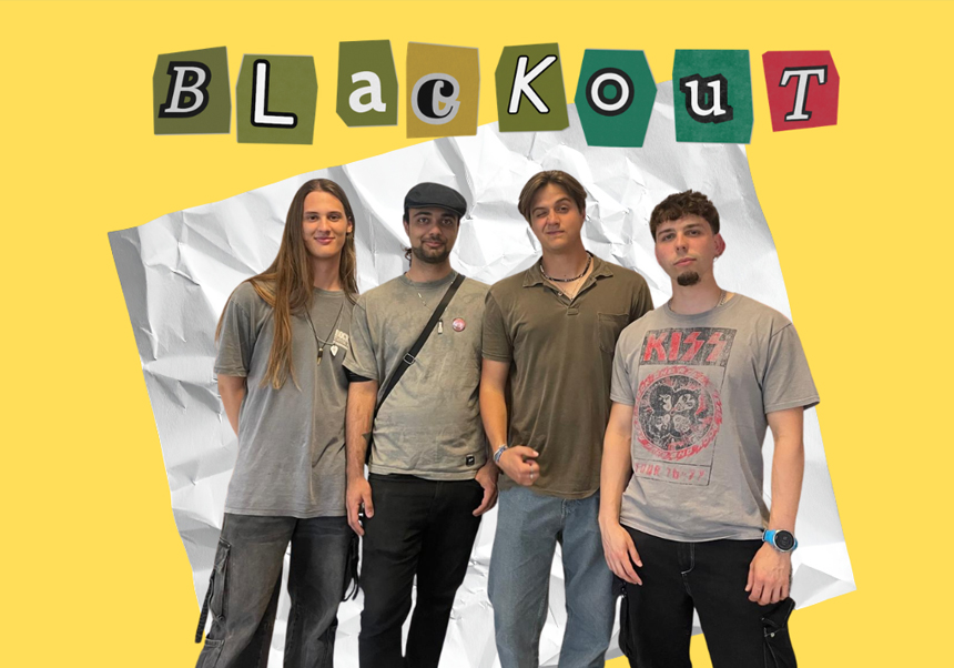Los integrantes del grupo Blackout